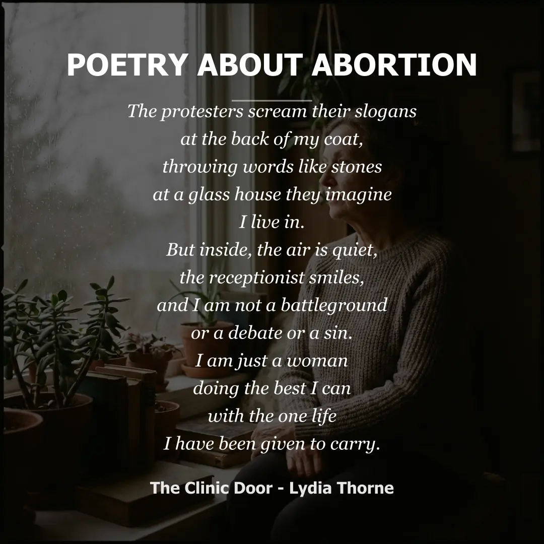 Poetry about Poetry About Abortion - Social Card