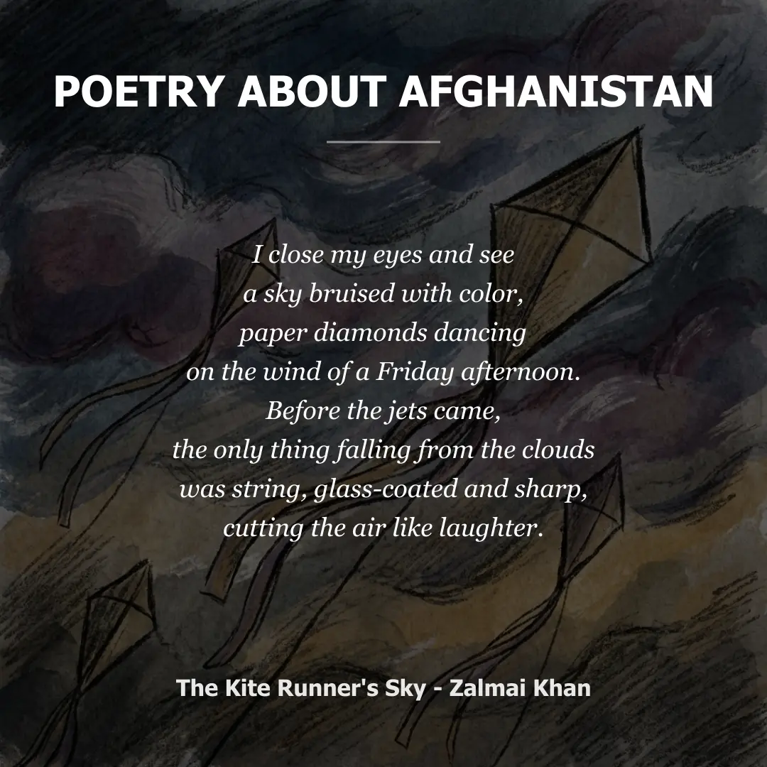 Poetry about Poetry About Afghanistan - Social Card